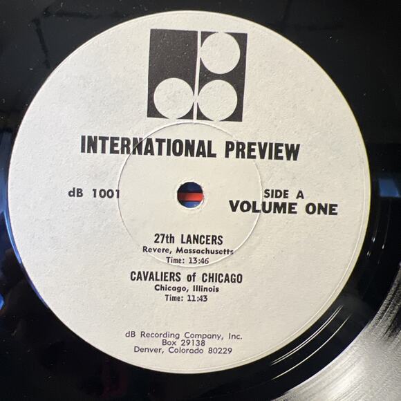 1972 DRUM CORPS INTERNATIONAL Ultrasonic Clean! VOL. 1 Of The Founding Corps VG+ - Picture 5 of 6